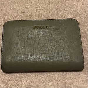 Furla Gray Bi-fold Wallet